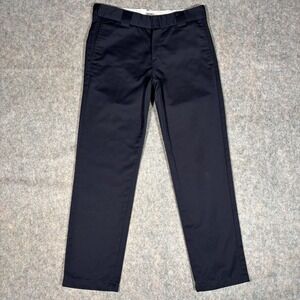 Carhartt WIP Master Pants Mens 30 (32x31) Black Chino Straight Leg Twill Trouser